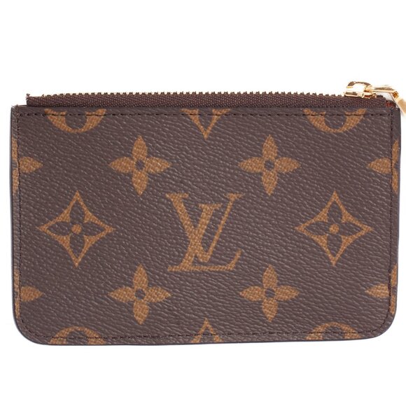 Authentic LOUIS VUITTON Monogram Canvas Romy Card Holder - Picture 3 of 9